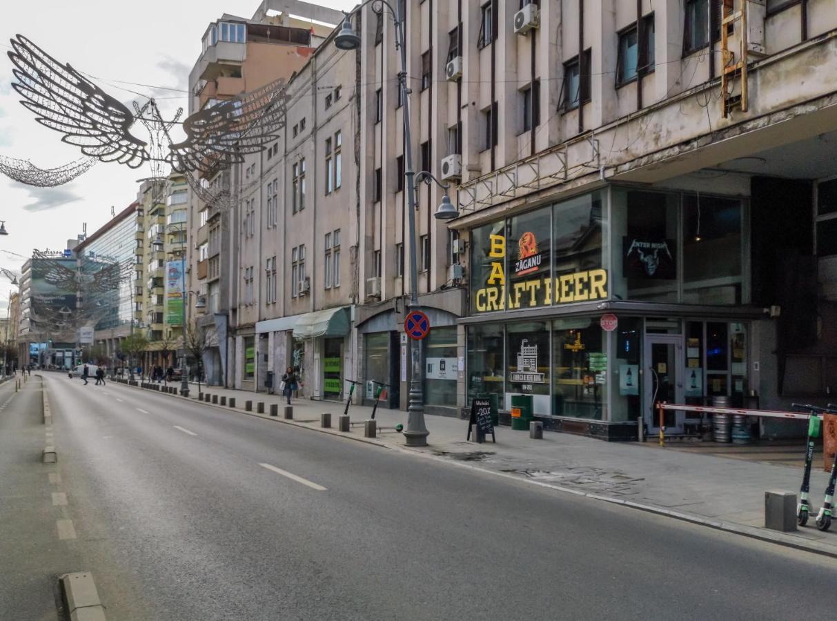Victoriei Blue Apartment Bukares Bagian luar foto