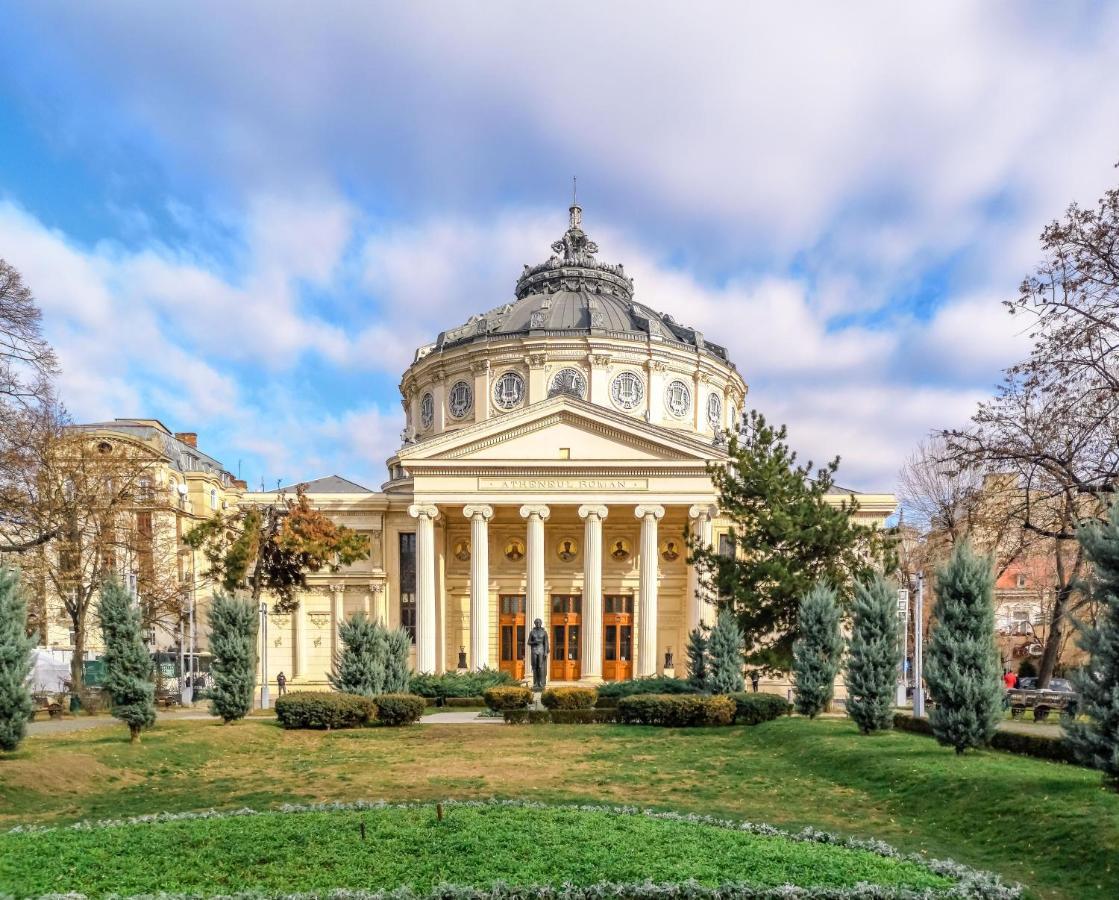Victoriei Blue Apartment Bukares Bagian luar foto