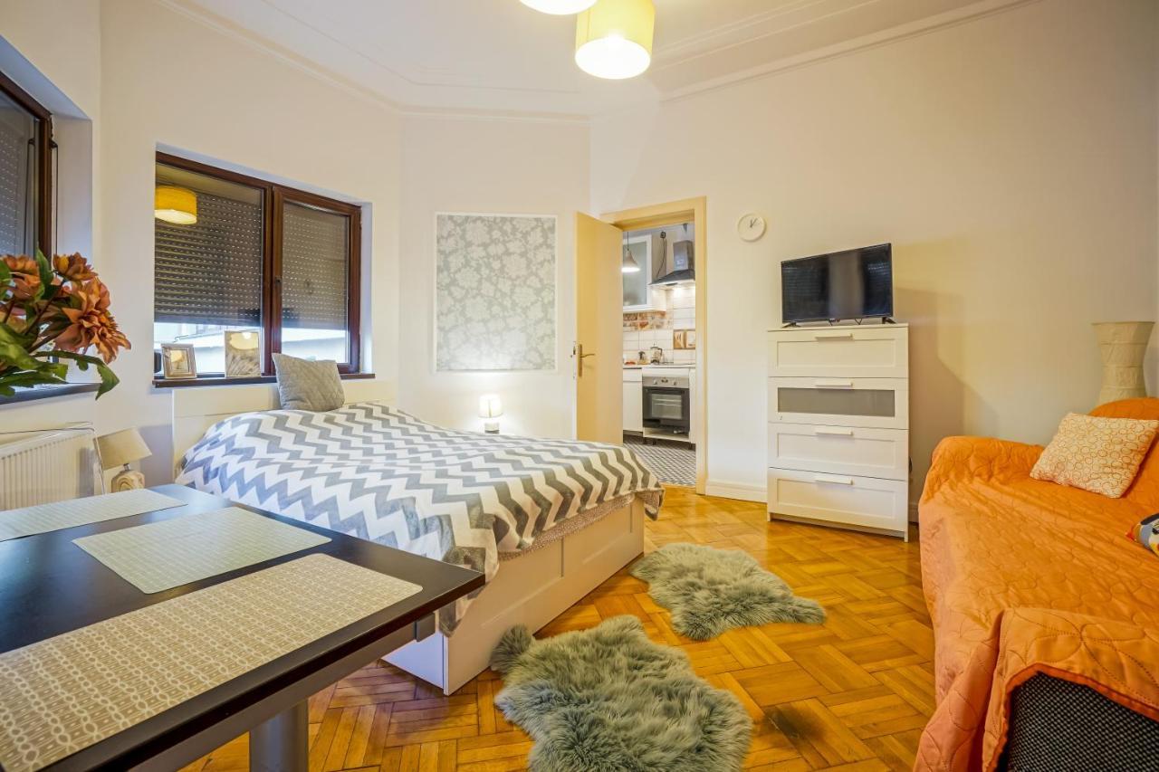 Victoriei Blue Apartment Bukares Bagian luar foto